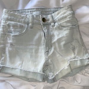 American eagle jean shorts